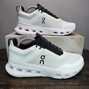 NEW ON Cloudnova X Womens Size 10 Comfy Running Shoes Sneakers Gym White Black